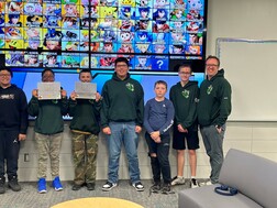 St. Lorenzo Ruiz Middle School students at St. Patrick's Community School esports tournament