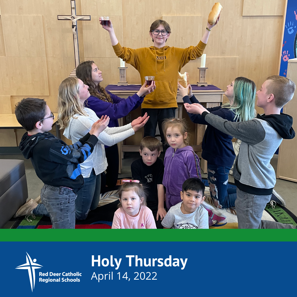 Holy Thursday Red Deer Catholic Regional Schools