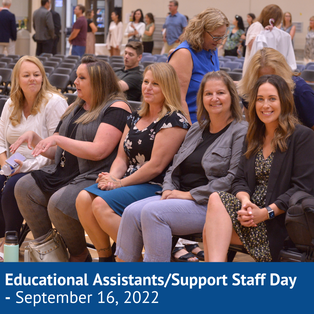 Education Assistants/Support Staff Day Red Deer Catholic Regional Schools