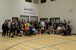 St. Lorenzo Blendations Baseball Team with members of the St. Joseph Baseball Academy